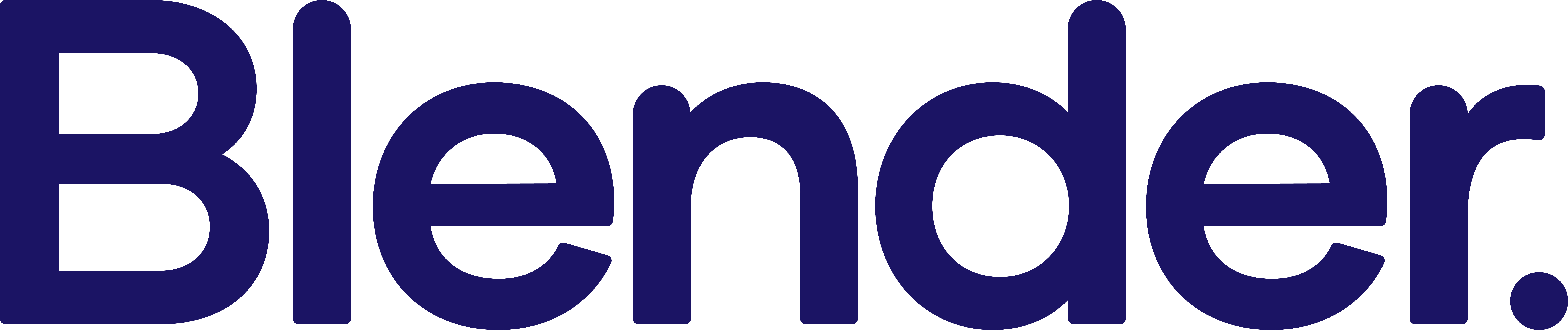 Blender Logotype BLUE