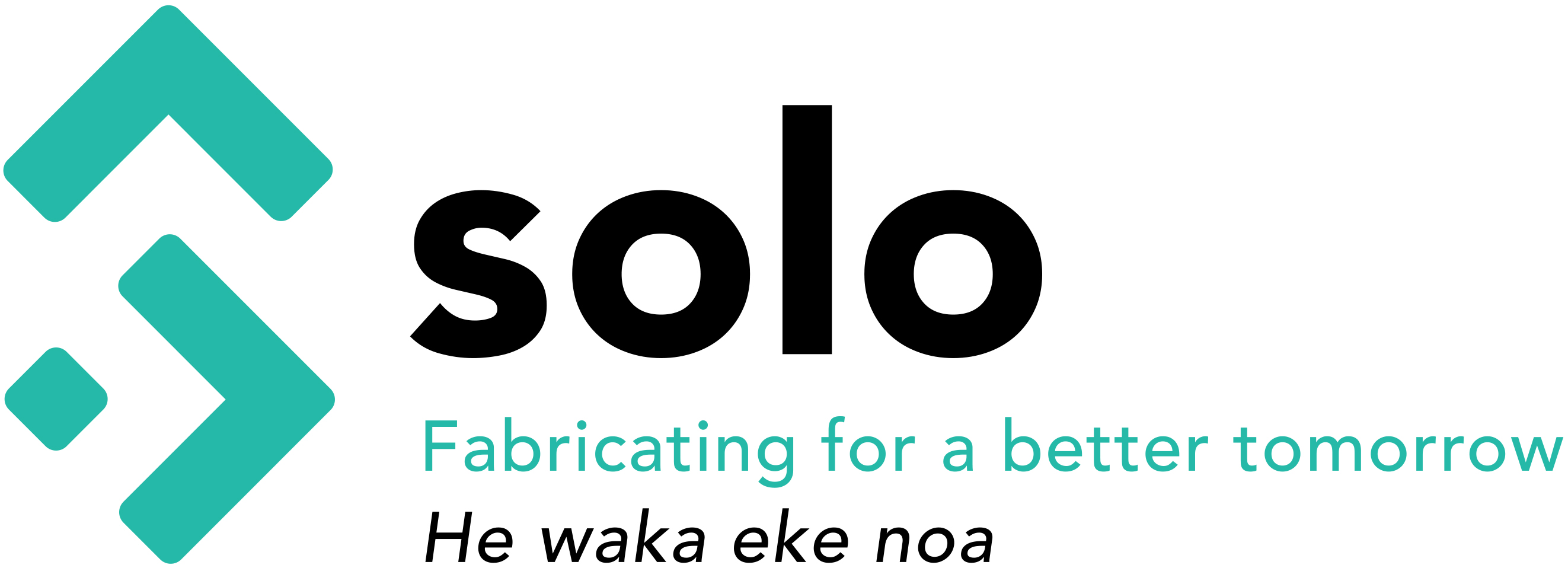 Solo logo with tagline RGB
